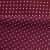 Креп стрейч Амузен, 85 г/м2, 19-2024 (темный рубин)/белый мелкий горох, шир.150 см - купить в Междуреченске. Цена 220.50 руб.
