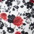 Плательная ткань "Фламенко" 22.1, 80 гр/м2, шир.150 см, принт растительный - купить в Междуреченске. Цена 239.03 руб.
