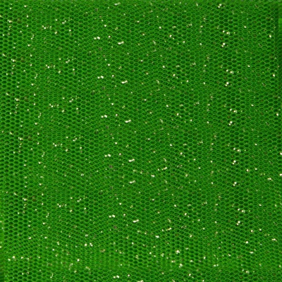 Сетка Глиттер, 24 г/м2, шир.145 см., зеленый - купить в Междуреченске. Цена 117.24 руб.
