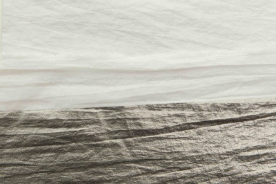 Текстильный материал "Диско"#1805 с покрытием РЕТ, 40гр/м2, 100% полиэстер, цв.6-тем.серебро - купить в Междуреченске. Цена 412.36 руб.