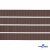 Репсовая лента 005, шир. 6 мм/уп. 50+/-1 м, цвет коричневый - купить в Междуреченске. Цена: 88.45 руб.