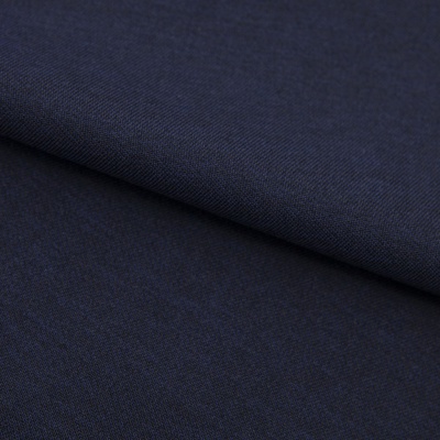 Ткань костюмная 26150 2009, 214 гр/м2, шир.150см, цвет т.синий - купить в Междуреченске. Цена 358.58 руб.