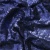 Сетка с пайетками №13, 188 гр/м2, шир.140см, цвет синий - купить в Междуреченске. Цена 433.60 руб.