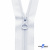 Спиральная молния Т5 501, 65 см, автомат, цвет белый - купить в Междуреченске. Цена: 14.83 руб.