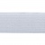 Резинка 25 мм Тканая, 13,75 гр/п.м, (бобина 25 +/-0,5 м) - белая  - купить в Междуреченске. Цена: 11.67 руб.