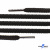 Шнурки #106-09, круглые 130 см, цв.чёрный - купить в Междуреченске. Цена: 21.92 руб.