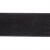 Лента бархатная нейлон, шир.25 мм, (упак. 45,7м), цв.03-черный - купить в Междуреченске. Цена: 800.84 руб.