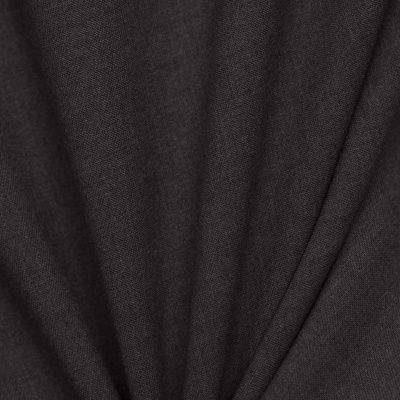 Костюмная ткань с вискозой "Палермо", 255 гр/м2, шир.150см, цвет т.серый - купить в Междуреченске. Цена 584.23 руб.
