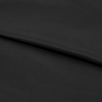 Ткань подкладочная Таффета, 48 гр/м2, шир.150см, цвет чёрный - купить в Междуреченске. Цена 54.64 руб.