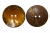 Деревянные украшения для рукоделия пуговицы "Кокос" #4 - купить в Междуреченске. Цена: 66.23 руб.
