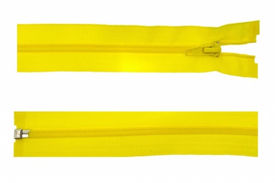 Спиральная молния Т5 131, 90 см, автомат, цвет жёлтый - купить в Междуреченске. Цена: 14.20 руб.