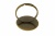 Заготовка для рукоделия металлическая фигурная для кольца 15мм - купить в Междуреченске. Цена: 7.44 руб.