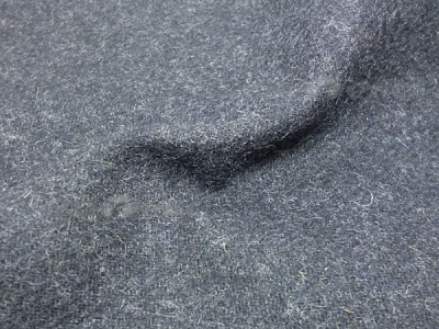 Ткань костюмная п/шерсть №2096-2-2, 300 гр/м2, шир.150см, цвет т.серый - купить в Междуреченске. Цена 517.53 руб.