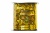 Пайетки "ОмТекс" на нитях, SILVER SHINING, 6 мм F / упак.91+/-1м, цв. 48 - золото - купить в Междуреченске. Цена: 356.19 руб.