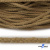 Шнур плетеный d-6 мм круглый, 70% хлопок 30% полиэстер, уп.90+/-1 м, цв.1074-бежевый - купить в Междуреченске. Цена: 588 руб.
