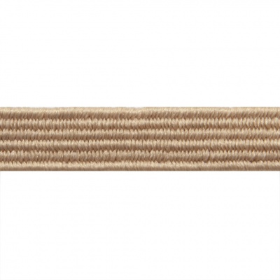 Резиновые нити с текстильным покрытием, шир. 6 мм ( упак.30 м/уп), цв.- 97-бежевый - купить в Междуреченске. Цена: 152.05 руб.