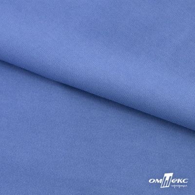 Трикотажное полотно Джерси Понте-де-Рома, 95% / 5%, 150 см, 290гм2, цв. серо-голубой, м - купить в Междуреченске. Цена 297 руб.