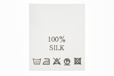 Состав и уход 100% Silk 200 шт - купить в Междуреченске. Цена: 232.29 руб.