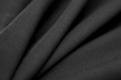 Костюмная ткань с вискозой "Флоренция", 195 гр/м2, шир.150см, цвет чёрный - купить в Междуреченске. Цена 502.24 руб.