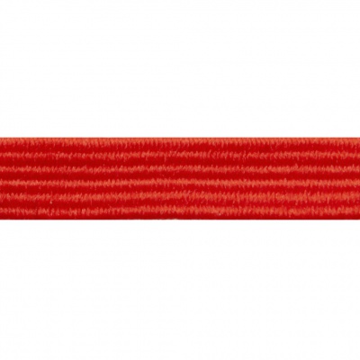 Резиновые нити с текстильным покрытием, шир. 6 мм ( упак.30 м/уп), цв.- 86-красный - купить в Междуреченске. Цена: 155.22 руб.