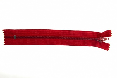 Спиральная молния Т5 820, 18 см, автомат, цвет красный - купить в Междуреченске. Цена: 8.41 руб.
