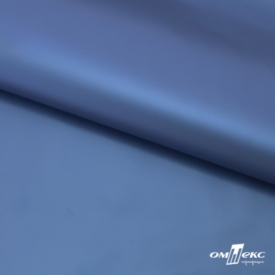 Курточная ткань "Милан", 100% Полиэстер, PU, 110гр/м2, шир.155см, цв. синий - купить в Междуреченске. Цена 340.23 руб.