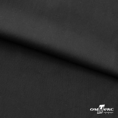 Ткань сорочечная Темза, 80%полиэстр 20%вискоза, 120 г/м2 ш.150 см, цв.черный - купить в Междуреченске. Цена 269.93 руб.