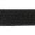 Резинка 25 мм Тканая, 13,75 гр/п.м, (бобина 25 +/-0,5 м) - черная  - купить в Междуреченске. Цена: 11.67 руб.