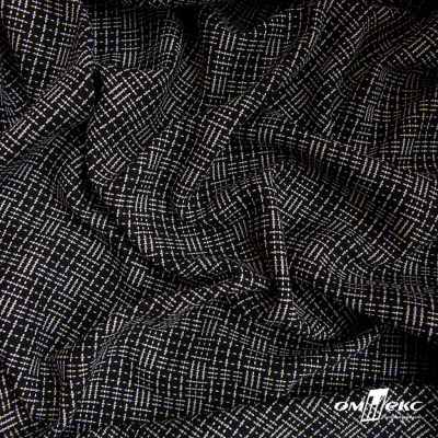 Ткань костюмная "Гарсия" 80% P, 18% R, 2% S, 335 г/м2, шир.150 см, Цвет черный - купить в Междуреченске. Цена 669.66 руб.