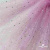 Сетка Фатин Глитер Спейс, 12 (+/-5) гр/м2, шир.150 см, 16-12/розовый - купить в Междуреченске. Цена 202.08 руб.
