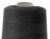 Швейные нитки (армированные) 28S/2, нам. 2 500 м, цвет чёрный - купить в Междуреченске. Цена: 139.91 руб.