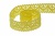 Тесьма кружевная 0621-1059, шир. 20 мм/уп. 20+/-1 м, цвет 017-жёлтый - купить в Междуреченске. Цена: 507.67 руб.