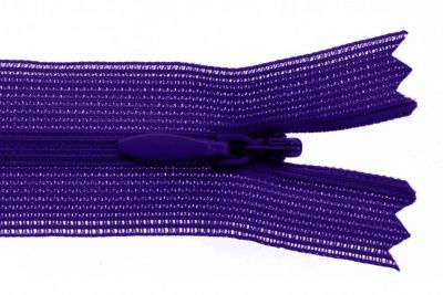 Молния потайная Т3 866, 50 см, капрон, цвет фиолетовый - купить в Междуреченске. Цена: 8.62 руб.