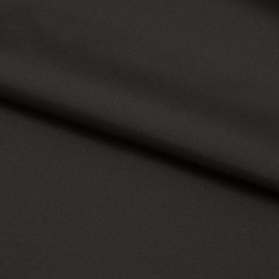 Курточная ткань Дюэл Middle (дюспо), WR PU Milky, Black/Чёрный 80г/м2, шир. 150 см - купить в Междуреченске. Цена 123.45 руб.