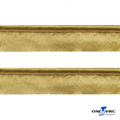 Кант атласный 136, шир. 12 мм (в упак. 65,8 м), цвет золото - купить в Междуреченске. Цена: 433.08 руб.