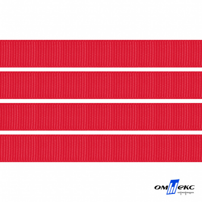 Репсовая лента 012, шир. 6 мм/уп. 50+/-1 м, цвет красный - купить в Междуреченске. Цена: 87.54 руб.