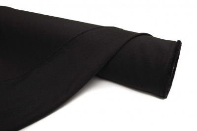 Ткань костюмная 24880 2022, 220 гр/м2, шир.150см, цвет чёрный - купить в Междуреченске. Цена 451 руб.