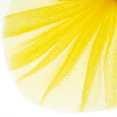 Фатин блестящий 16-70, 12 гр/м2, шир.300см, цвет жёлтый - купить в Междуреченске. Цена 110.84 руб.