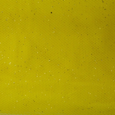 Сетка Глиттер, 24 г/м2, шир.145 см., желтый - купить в Междуреченске. Цена 118.43 руб.